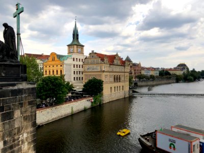Staré Město from Karlův Most, Praha, Hlavní Město Praha, Č… 