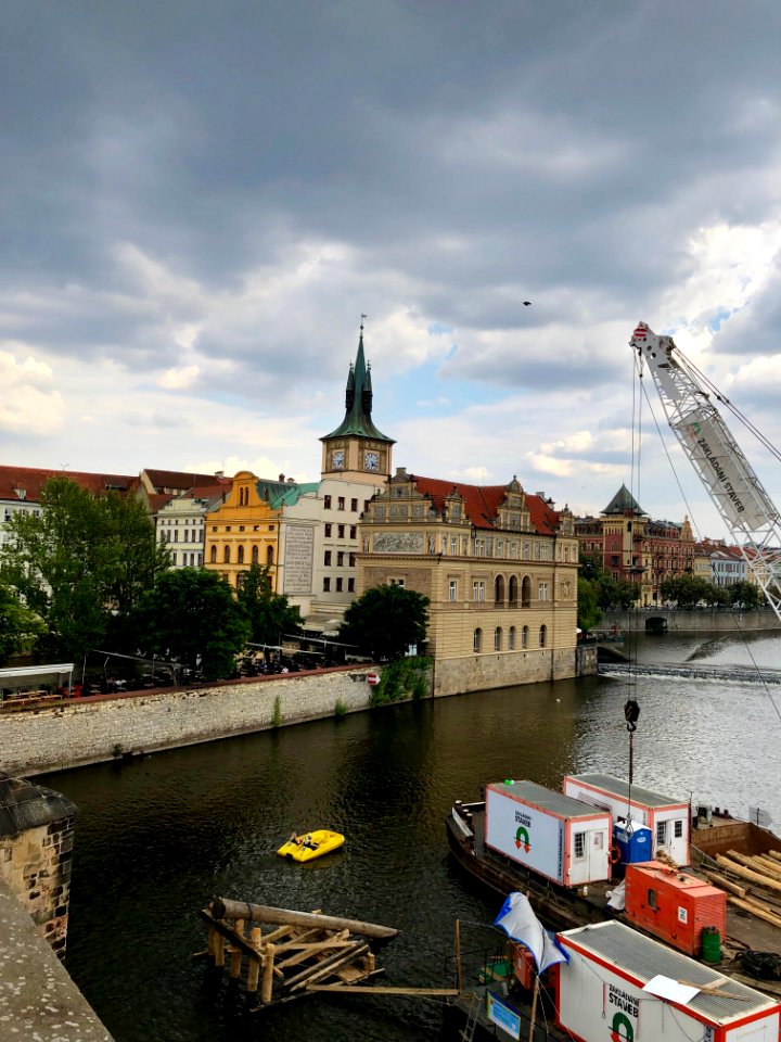 Staré Město from Karlův Most, Praha, Hlavní Město Praha, Č… 
