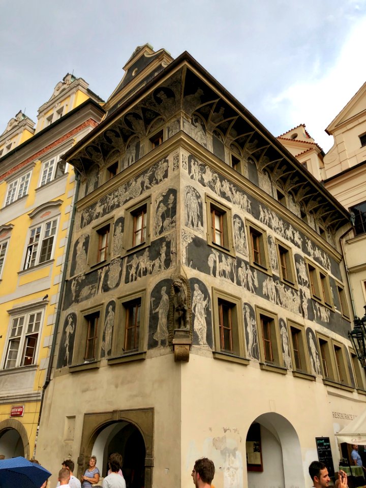 Dům U Minuty, Staré Město, Praha, Hlavní Město Praha, Česk… 