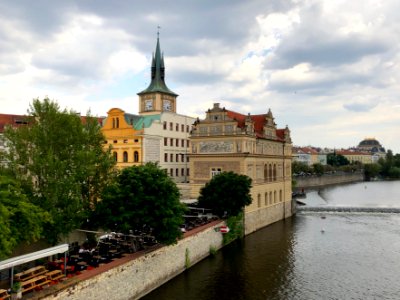Staré Město from Karlův Most, Praha, Hlavní Město Praha, Č… 