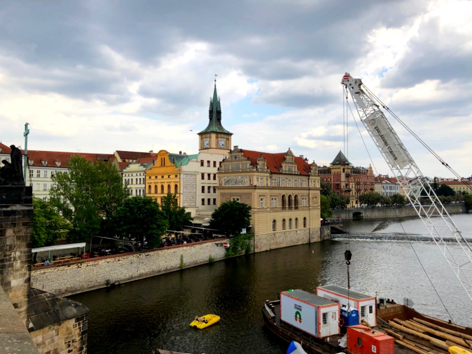 Staré Město from Karlův Most, Praha, Hlavní Město Praha, Č… 