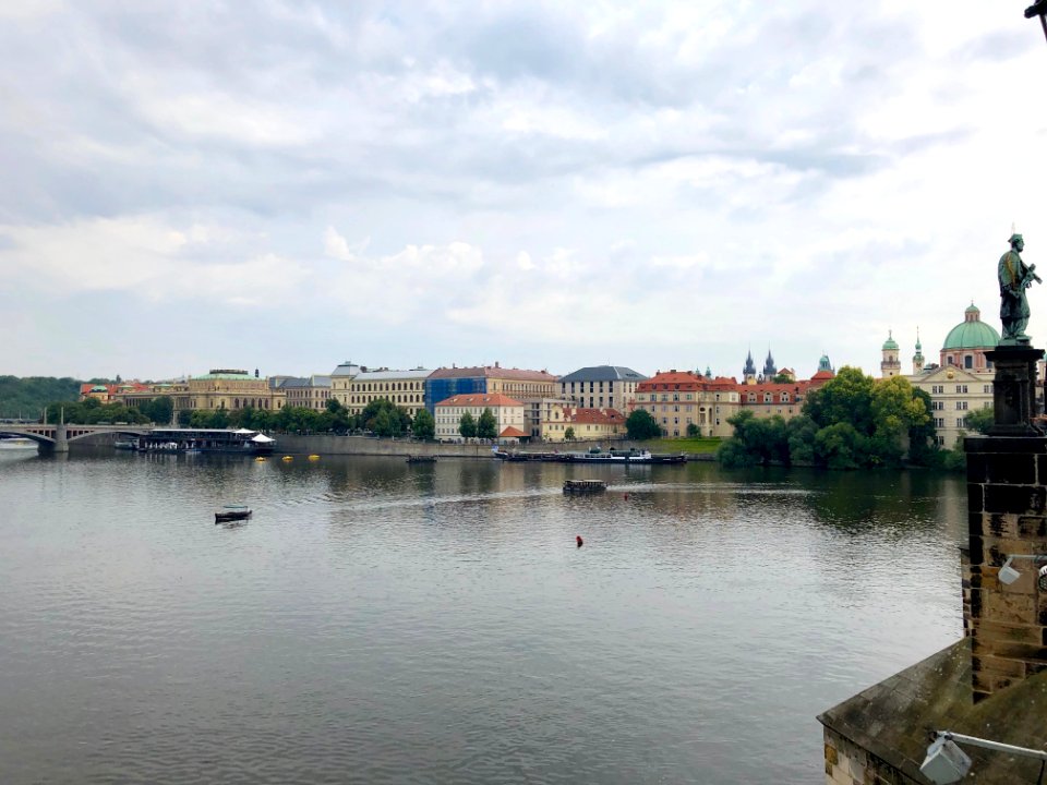 Vltava from Karlův Most, Staré Město, Praha, Hlavní Město … 