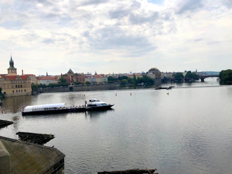 Vltava from Karlův Most, Staré Město, Praha, Hlavní Město … 