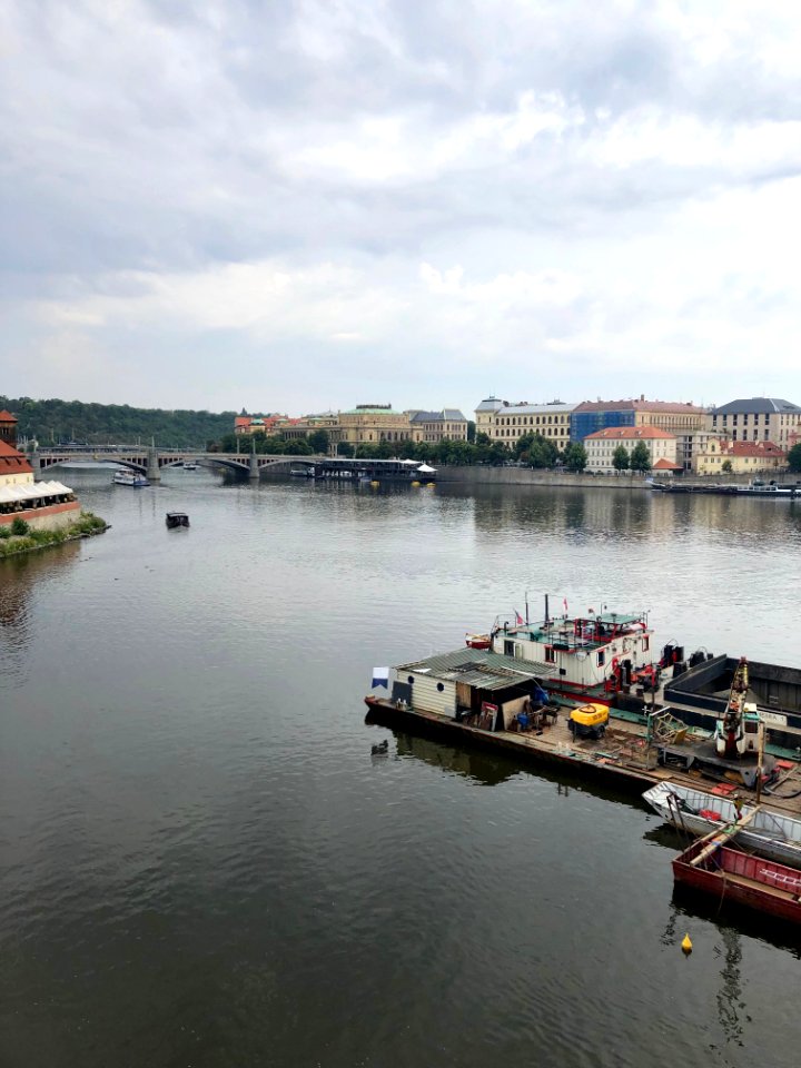 Vltava from Karlův Most, Staré Město, Praha, Hlavní Město … 