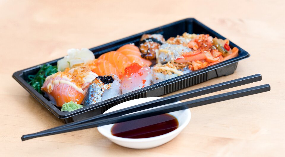 Meal seafood japanese