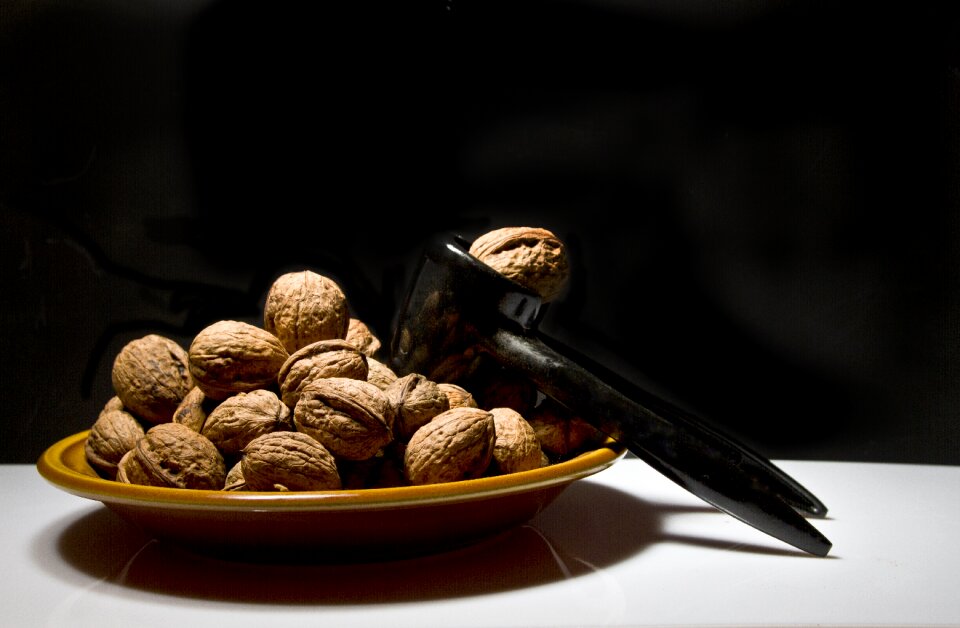 Nut snack decoration