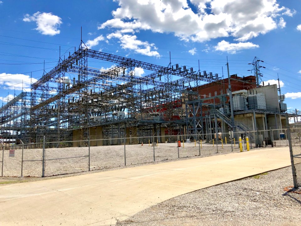 Riverfront Electrical Switchyard, Queensgate, Cincinnati, … 