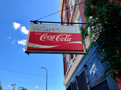 Food Market Sign, Colerain Avenue, Camp Washington, Cincin… 