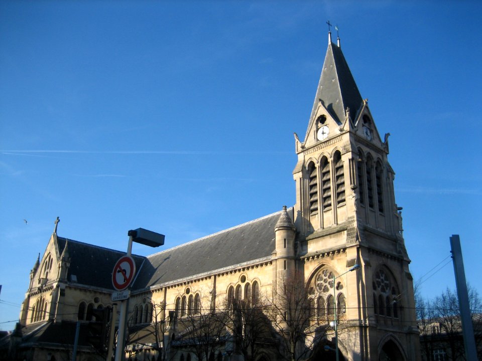 Eglise St Denys de l'Estrée, Saint-Denis, Seine-Saint-Deni… 