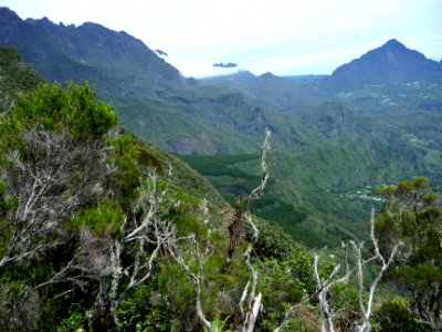 Encore un magnifique point de vue sur le cirque de Salazie… 