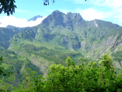 Le Morne de Fourche et en arrière-plan, très loin, le Gros… 