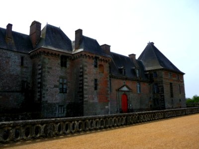 Château de Carrouges, du XIVè siècle, Orne 