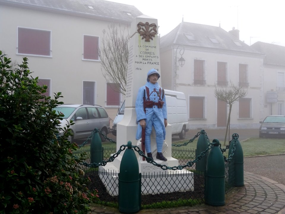 Monument-aux-morts, Cormes 