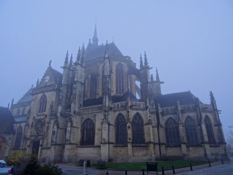 L'église Notre Dame des Marais, La Ferté-Bernard, Sarthe 