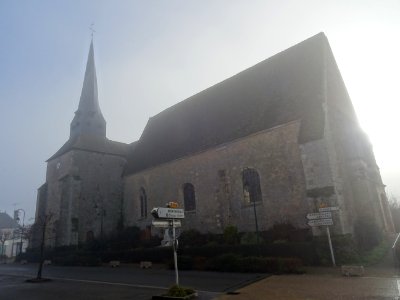 Eglise Saint Pierre de Melleray, Melleray, Sarthe 