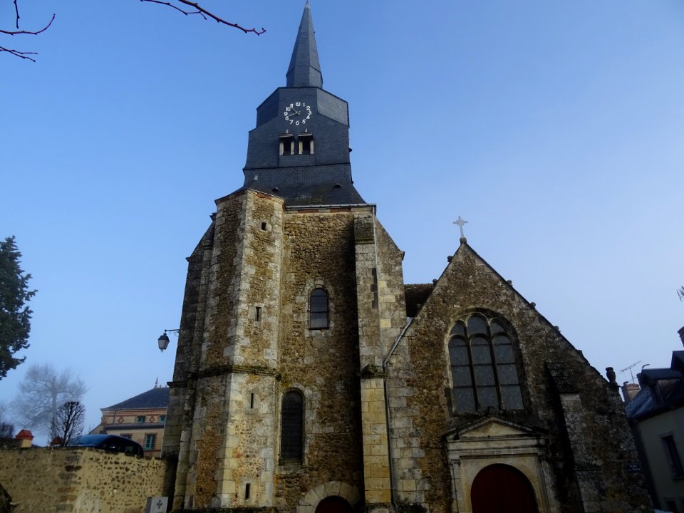 Eglise Notre-Dame-de-l'Assomption, Montmirail, Sarthe 