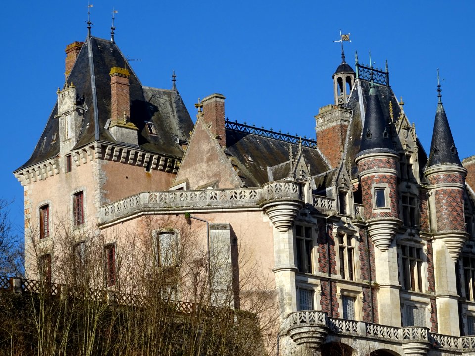 Le château de Montigny-le-Gannelon, Eure-et-Loir 