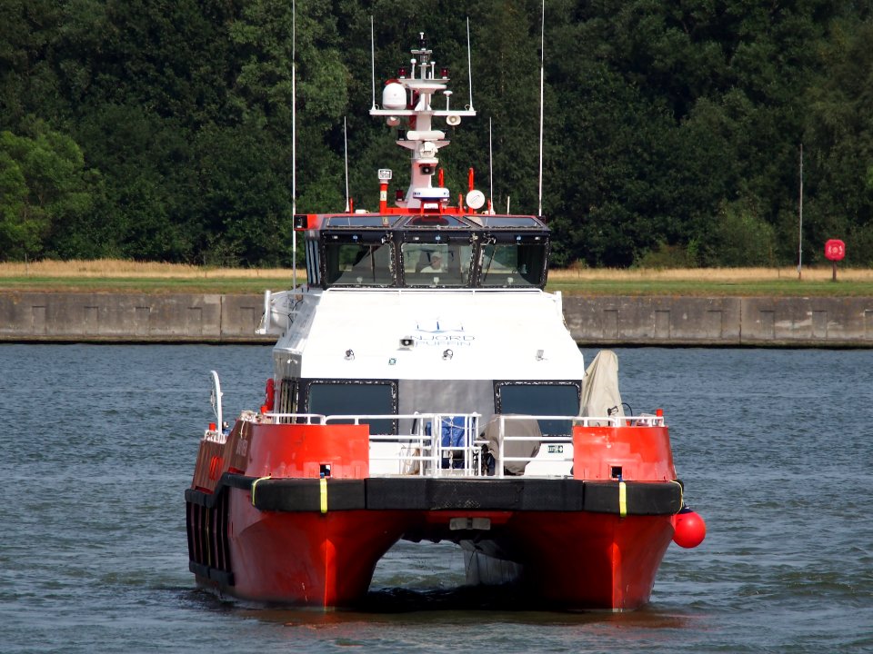 Njord Puffin (ship, 2013), Berendrechtsluis pic4