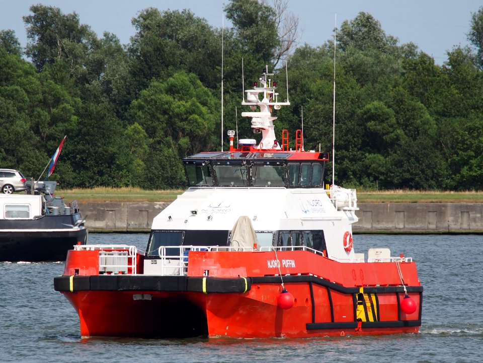 Njord Puffin (ship, 2013), Berendrechtsluis pic3