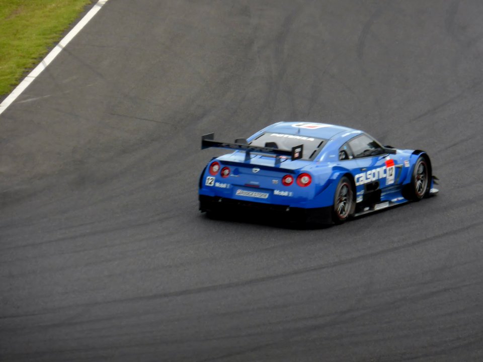 No.12 CALSONIC IMPUL GT-R at 2014 SUPER GT SUZUKA TEST (1)