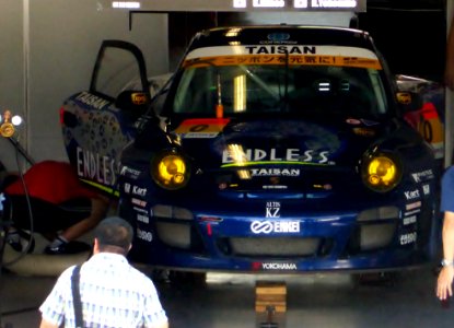 No.0 ENDLESS TAISAN PORSCHE at 2013 pokka sapporo 1000km (2)