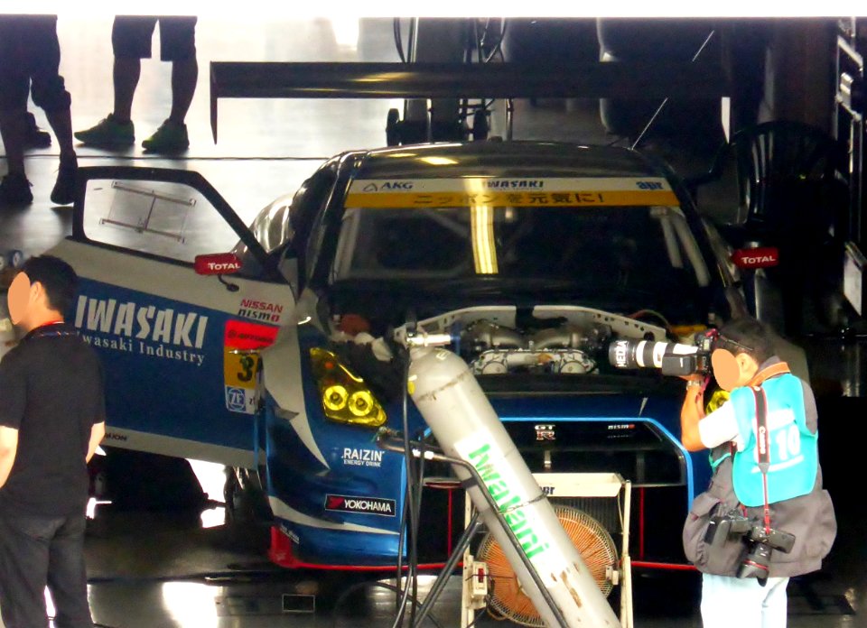No.30 IWASAKI apr GT-R at 2014 SUPER GT SUZUKA TEST