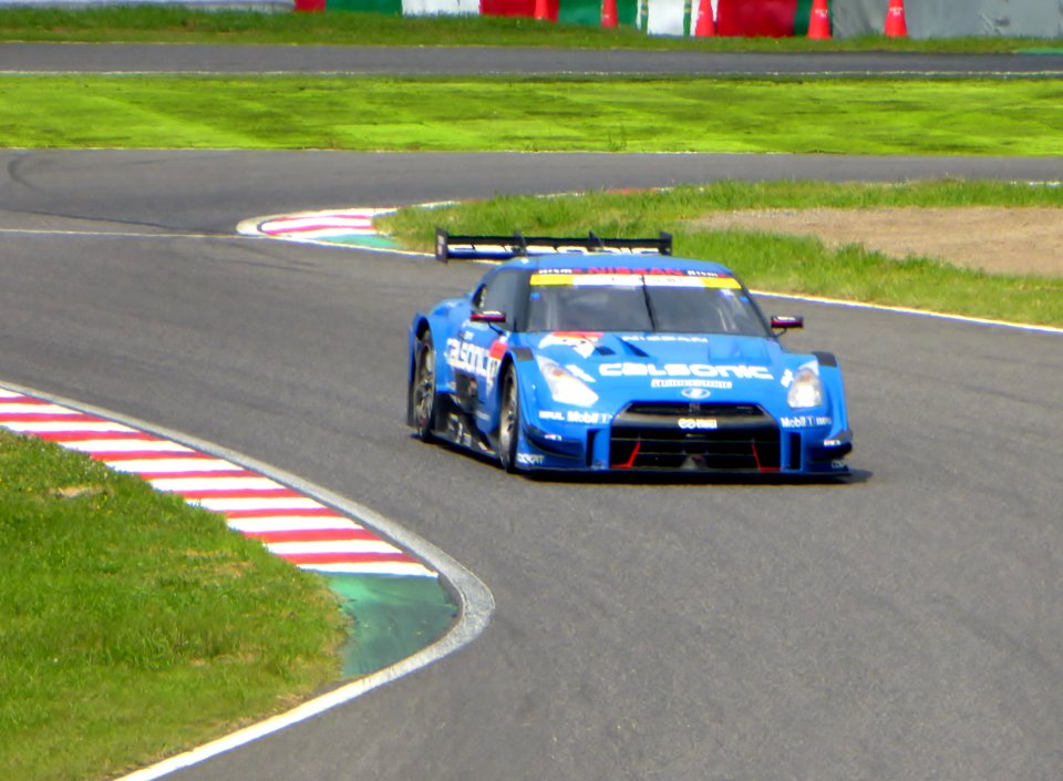 No.12 CALSONIC IMPUL GT-R at 2015 Suzuka Tire Test (1)