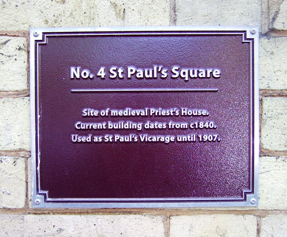 No4StPaulsSquarePlaque