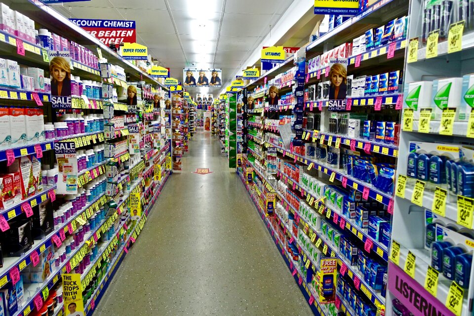Drugstore pharmacy apothecary