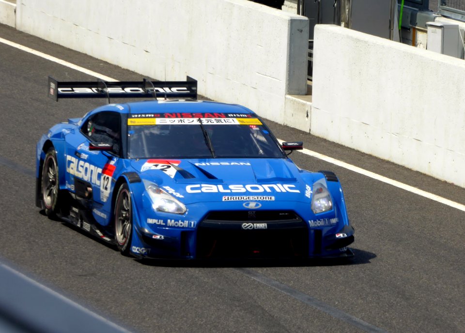 No.12 CALSONIC IMPUL GT-R at 2015 Suzuka Tire Test (11)