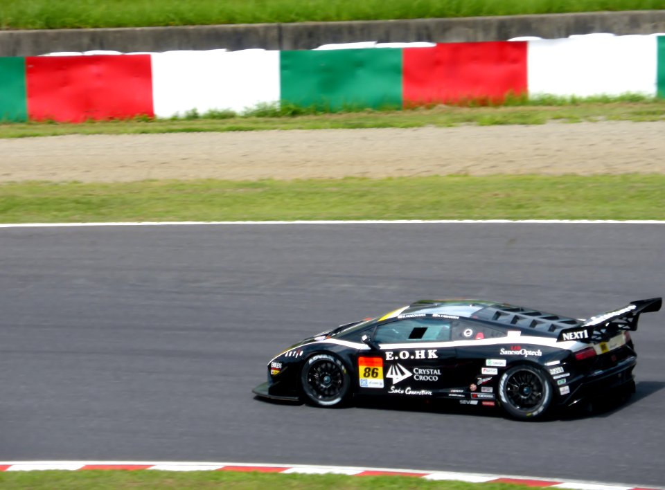 No.86 CrystalCroco Lamborghini GT3 at 2014 pokka sapporo 1000km (3)