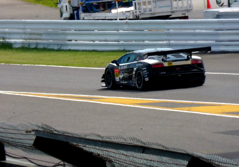 No.86 CrystalCroco Lamborghini GT3 at 2014 pokka sapporo 1000km (8)
