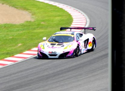 No.9 PACIFIC McLaren with μ's at 2015 Suzuka Tire Test (4)