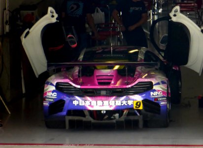 No.9 PACIFIC McLaren with μ's at 2015 Suzuka Tire Test (3)