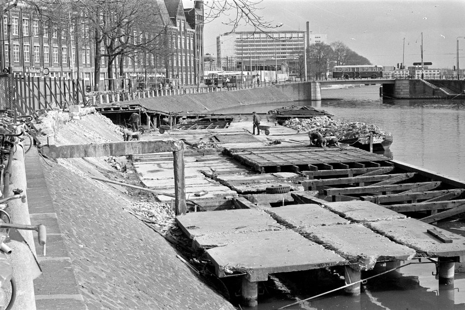 Noord Zuid Hollands koffiehuis te Amsterdam, geheel afgebroken, Bestanddeelnr 925-4390