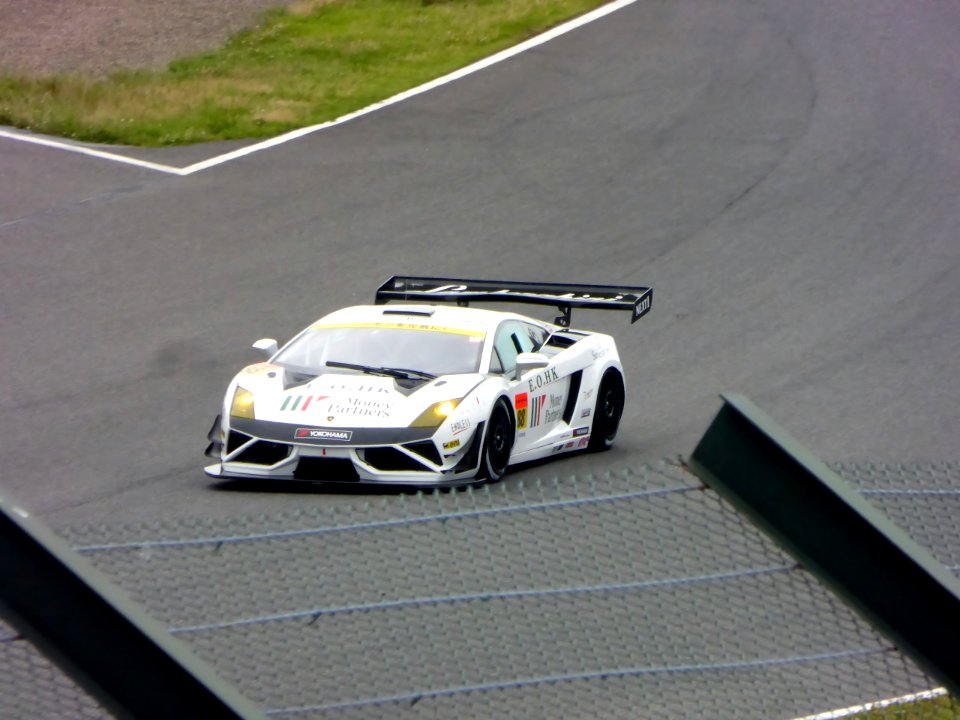 No.88 ManePa Lamborghini GT3 at 2014 SUPER GT SUZUKA TEST (1)
