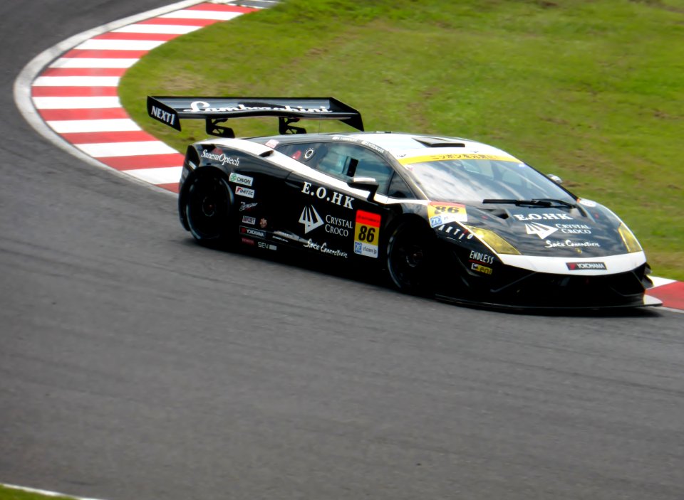 No.86 CrystalCroco Lamborghini GT3 at 2014 pokka sapporo 1000km (5)