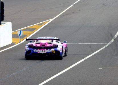 No.9 PACIFIC McLaren with μ's at 2015 Suzuka Tire Test (8)