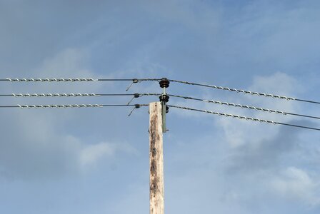 Power electricity line photo