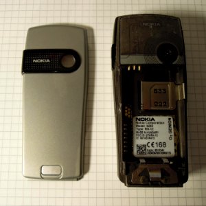Nokia 6230 -aside- Backcover and Deviceback