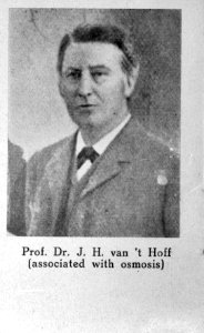Nobelprijswinnaars. Prof. dr. J. van 't Hoff (1852-1911), Bestanddeelnr 935-0840