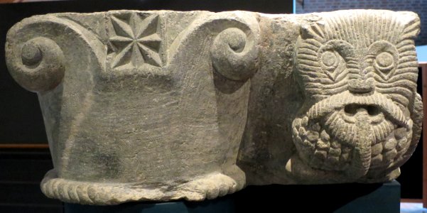 Nook-shaft capital from an unknown church, 1050-1150