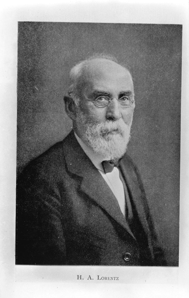 Nobelprijswinnaars. H.A. Lorentz (1853-1928), Bestanddeelnr 935-0837