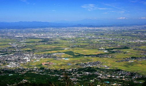 Nobi Plain Ontake from Mount Sanpo 2008-9-24
