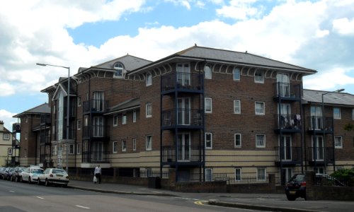 Noble Court, Portland Road, Aldrington (August 2010)