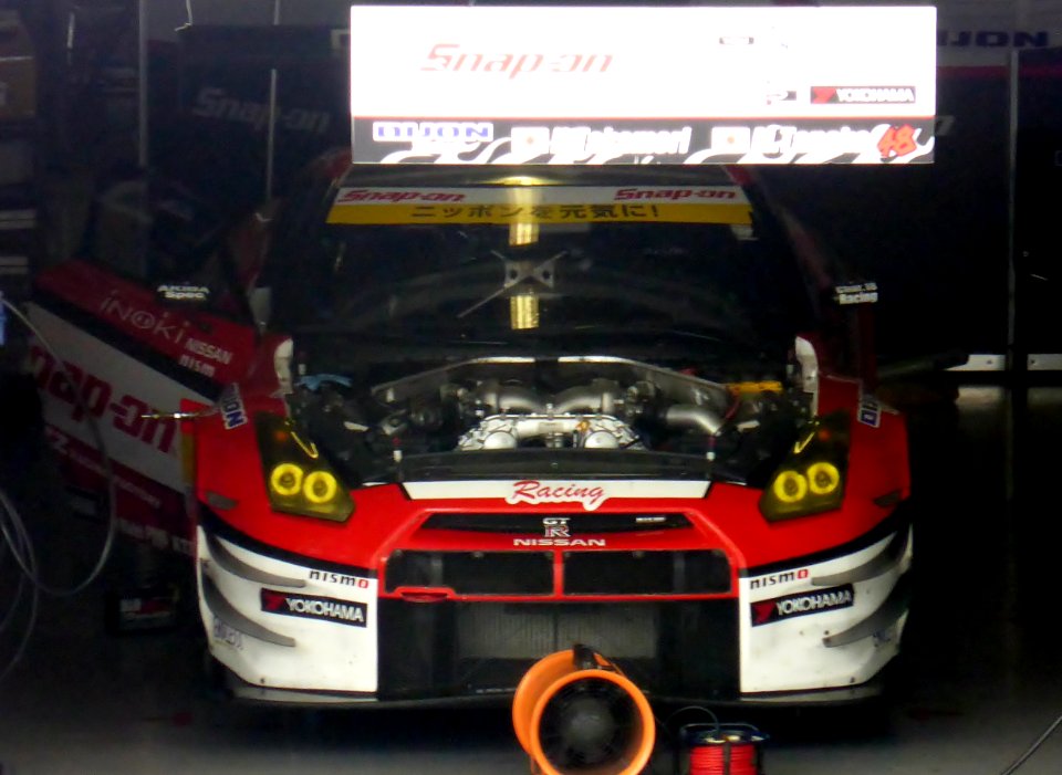 No.48 Snap-on DIJON Racing GT-R at 2014 SUPER GT SUZUKA TEST