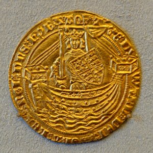 Noble, England, 14th century - Bode-Museum - DSC02606