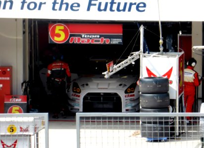No.5 MACH GoGoGo shaken GT-R at 2013 pokka sapporo 1000km