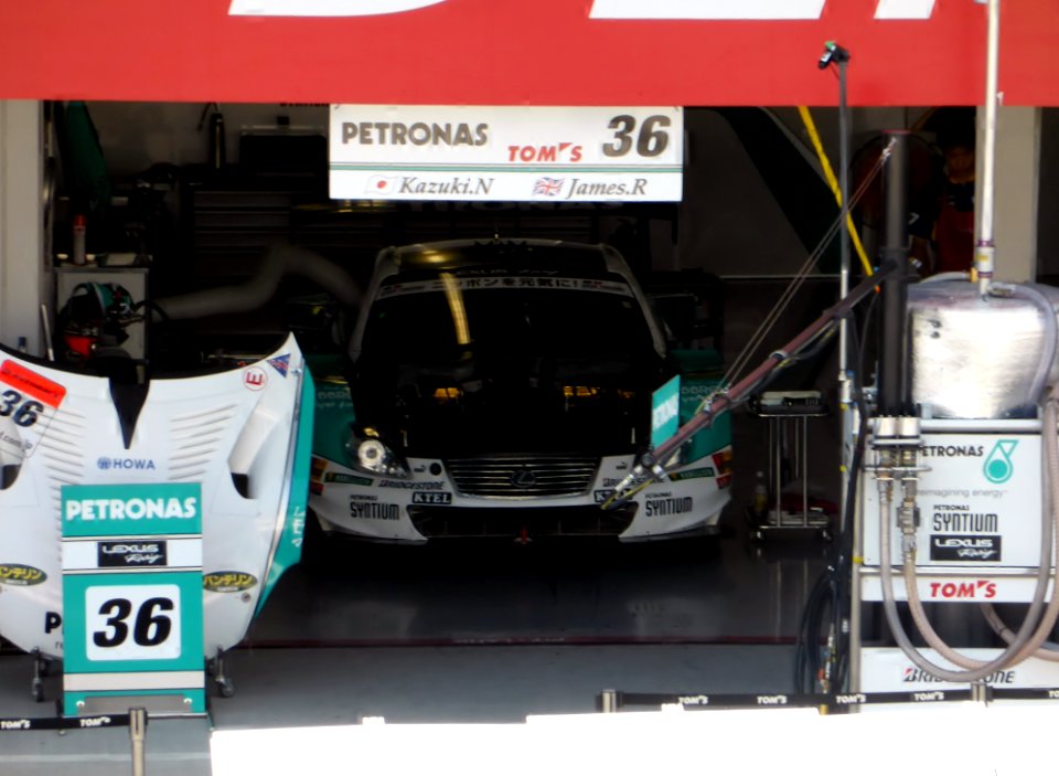 No.36 PETRONAS TOM'S SC430 at 2013 pokka sapporo 1000km