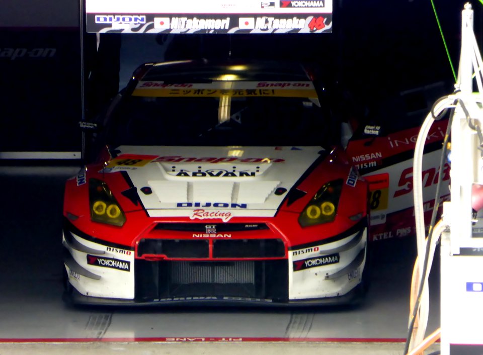 No.48 Snap-on DIJON Racing GT-R at 2014 pokka sapporo 1000km